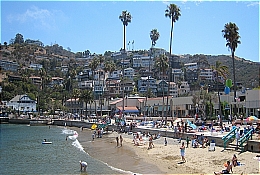 Beach in Avalon - Catalina Island