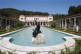 The Getty Villa in Malibu