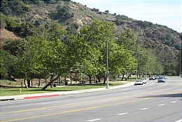 Temescal Canyon Road in the Pacific Palisades Temescal Canyon Road in the Pacific Palisades